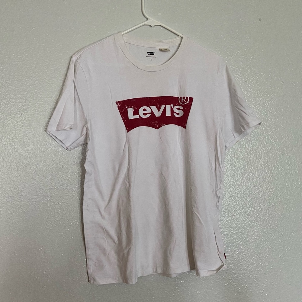 VINTAGE WHITE LEVIS MEDIUM SHIRT